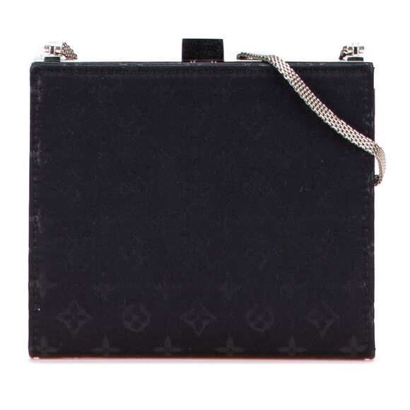 louis vuitton Handbags - Pre Loved louis vuitton Monogram Canvas Clutch Women Black Crossbody Bags